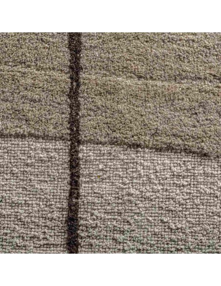 Alfombra Sisuka de Lana Blanca y Algodón Beige – Estilo Clásico VICAL HOME