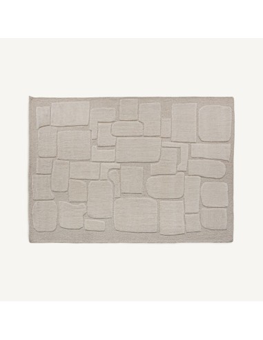 Alfombra Amelie de Lana y Algodón Beige – Estilo Clásico VICAL HOME