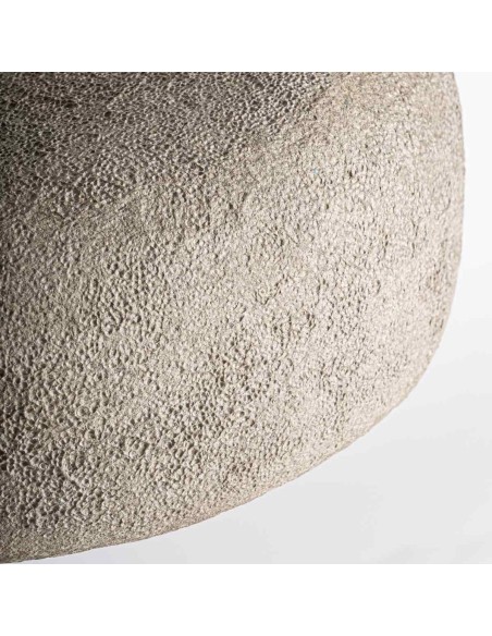 Lámpara Colgante de Papel Maché Gris y Hierro Negro – Vical Home