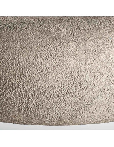 Lámpara Colgante de Papel Maché Gris y Hierro...