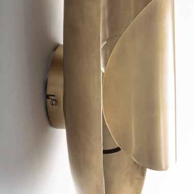 Aplique Fatlem de Hierro en Bronce Dorado –...