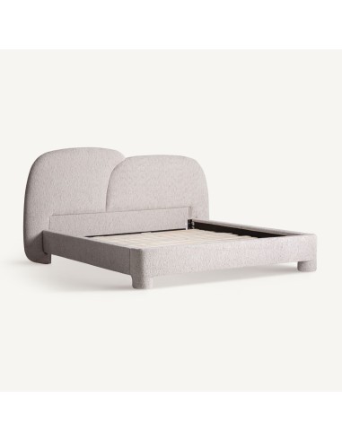 Cama Alevia Contemporánea en Poliéster Beige...