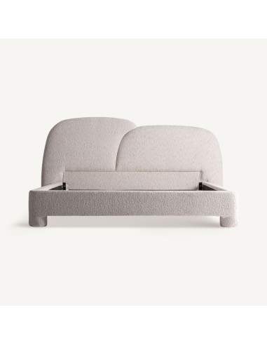 Cama Alevia Contemporánea en Poliéster Beige...