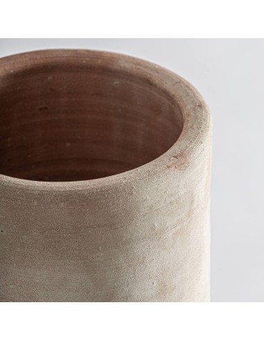 Tinaja Clásica de Arcilla Blanca Envejecida –...