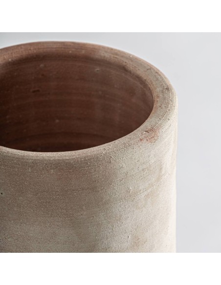 Tinaja Clásica de Arcilla Blanca Envejecida – 42 cm – Vical Home