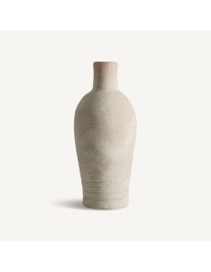 Tinaja Alta de Arcilla Blanca Envejecida – 82 cm – Vical...