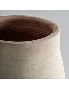 Tinaja Clásica de Arcilla Blanca Envejecida – 65 cm –... 2