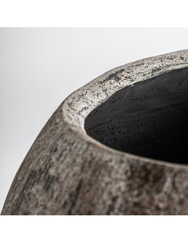 Tinaja Contemporánea de Hormigón Gris...