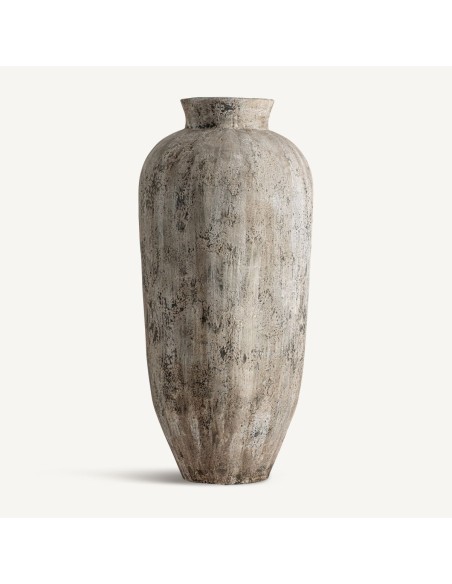 Tinaja Clásica Grande de Hormigón Gris Envejecido – 168 cm – Vical Home