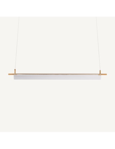 Lámpara Colgante de Cristal Ahumado y Aluminio Bronce – 111 cm Vical Home