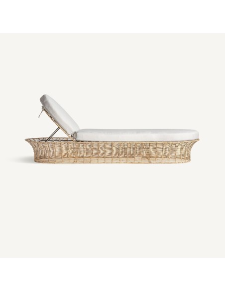 Tumbona boho de ratán Vical Home – Estilo ibicenco y confort natural