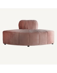 Módulo central de sofá rosa palo Vical Home – Estilo art...
