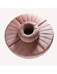 Módulo central de sofá rosa palo Vical Home – Estilo art... 2