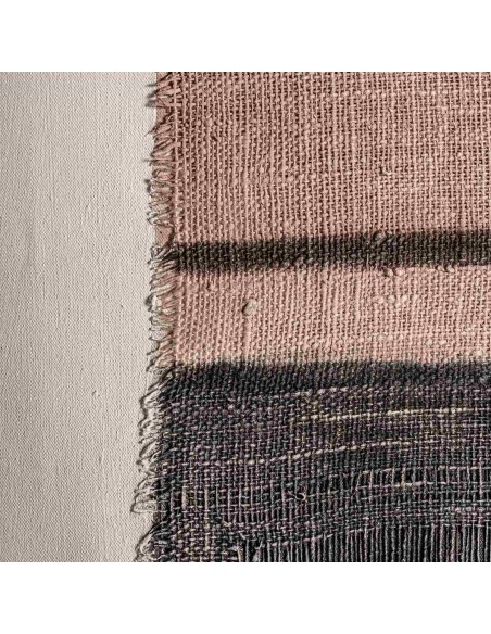 Lienzo Hernan Vical Home – Arte mural en tonos madera y marrón tropical