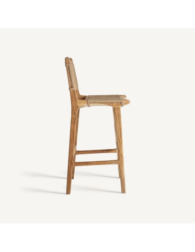 Taburete Vaduz VICAL Home – Madera de teka y...