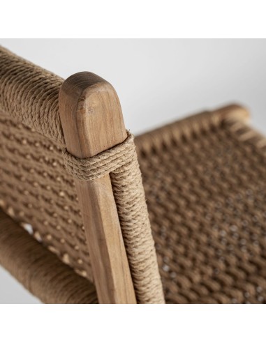 Taburete Vaduz VICAL Home – Madera de teka y...