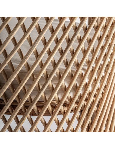 Sillón Peacock VICAL Home – Ratán marrón claro...