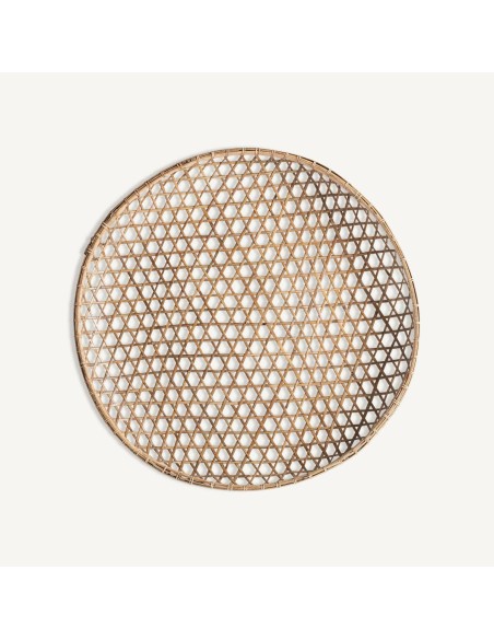 Set de paneles decorativos bambú marrón VICAL Home – Estilo boho natural