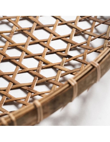 Set de paneles decorativos bambú marrón VICAL...