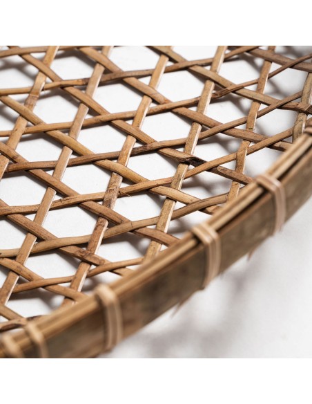 Set de paneles decorativos bambú marrón VICAL Home – Estilo boho natural