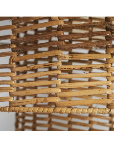 Aplique Plissé VICAL Home – Ratán marrón estilo...