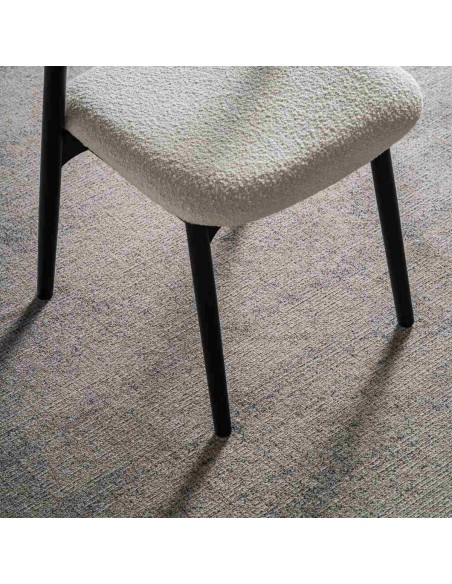 Alfombra clásica beige VICAL Home – Diseño atemporal en poliéster