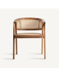 Silla EANE VICAL Home – Madera de teka y raíz natural... 2