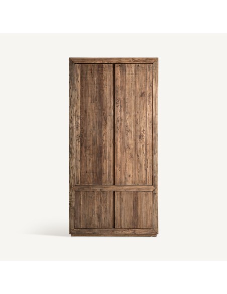 Armario Norvik VICAL Home – Madera de olmo marrón y diseño imponente