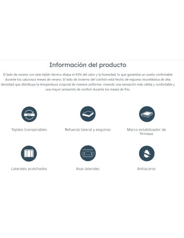 COLCHÓN POLAR TECH VARIAS MEDIDAS