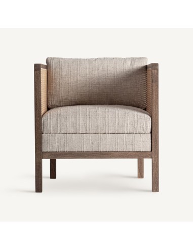 Sillón Vical Home en madera de mango y...