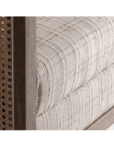 Sillón Vical Home en madera de mango y...