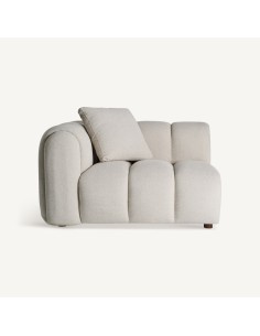Módulo Esquinero Dortan Vical Home – Sofá Gris Contemporáneo