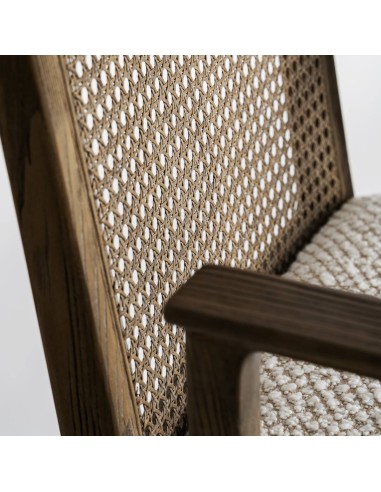 Silla Vical Home – Fresno Marrón y Tapizado en...