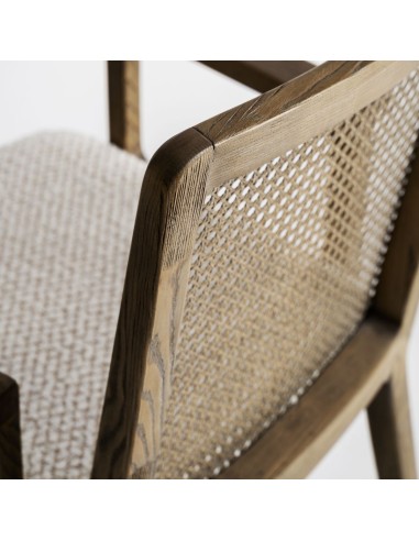 Silla Vical Home – Fresno Marrón y Tapizado en...