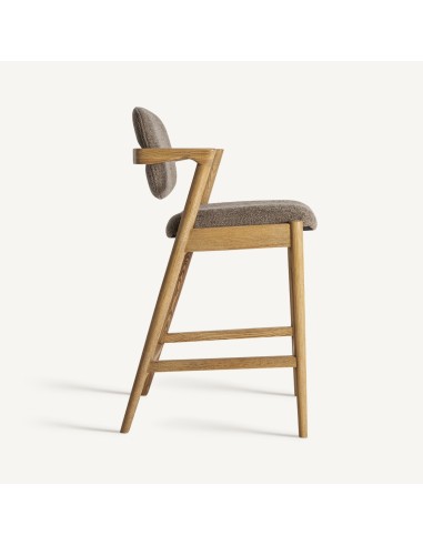 Taburete Vical Home – Madera de Fresno Marrón y...