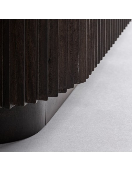 Aparador Vical Home de madera de mango y mármol blanco – 200x45x96 cm