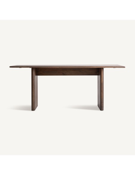 Escritorio Vical Home de madera de mango en color marrón – 190x85x75 cm