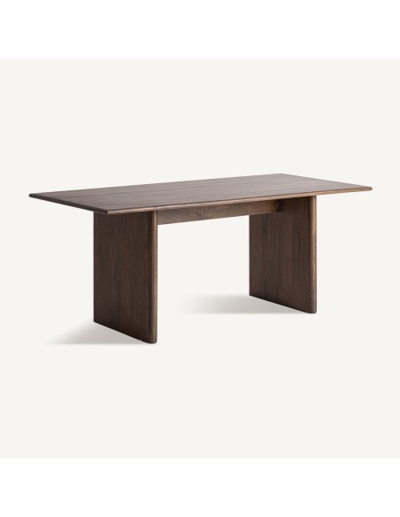 Escritorio Vical Home de madera de mango en color marrón – 190x85x75 cm