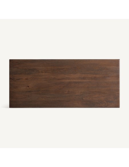 Escritorio Vical Home de madera de mango en color marrón – 190x85x75 cm