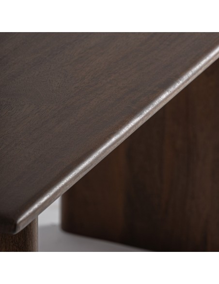Escritorio Vical Home de madera de mango en color marrón – 190x85x75 cm