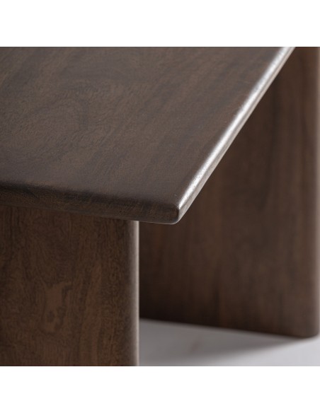 Escritorio Vical Home de madera de mango en color marrón – 190x85x75 cm