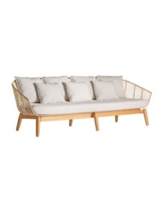 Sofá plissé rattan 2