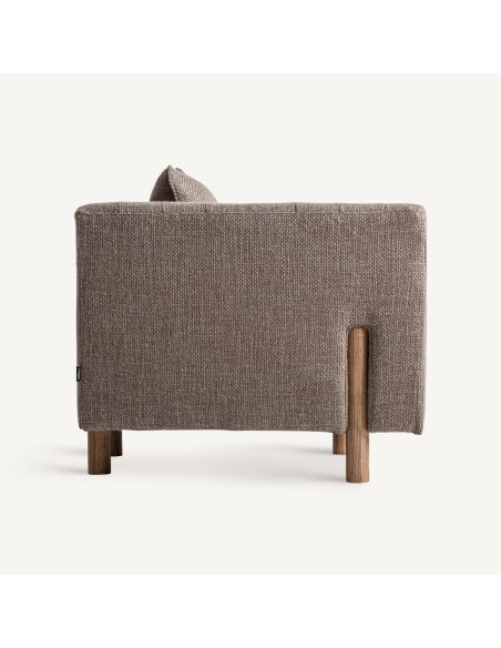 Sillón Carlton de estilo colonial beige Vical Home