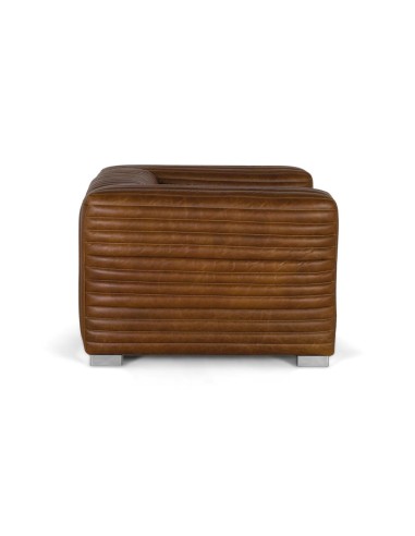 Sillón de Piel Marrón Giner y Colomer – Diseño...