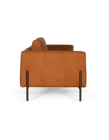 Sofá 3 Plazas de Piel Marrón Giner y Colomer –...