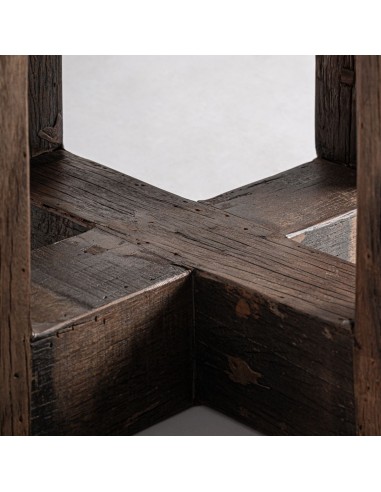 Mesa Auxiliar de Madera Recuperada Marrón Vical...
