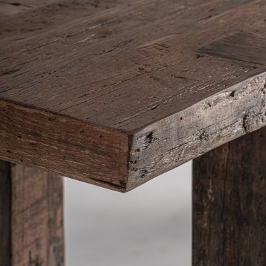 Consola Losse de Madera Recuperada Marrón Vical...