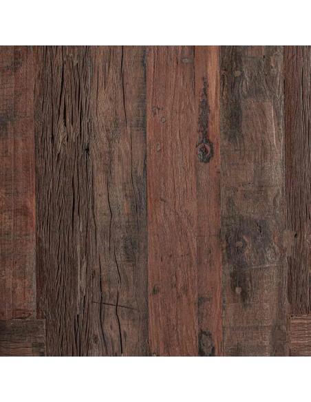 Mesa de Centro de Madera Recuperada Marrón Vical Home – Diseño Natural y Artesanal