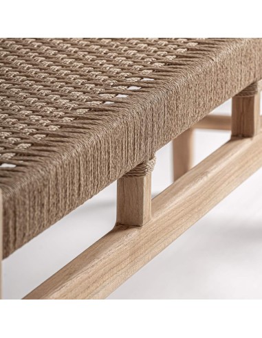 Banco de Madera de Teka Marrón Vical Home –...