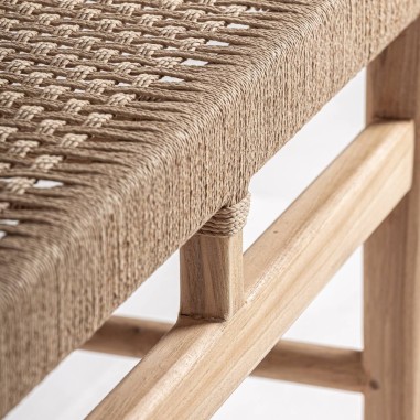 Banco Caen de Madera de Teka Marrón 150 cm...